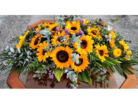 Centro de Mesa GIRASOLES